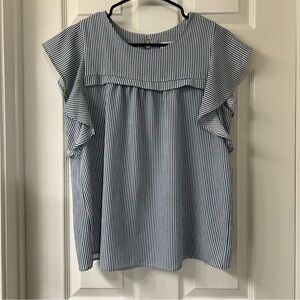 Monteau Striped Blouse